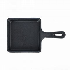 Enameled cast iron frypan，cookware，kitchenware