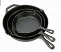 Enameled cast iron frypan，cookware，kitchenware 5