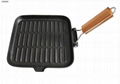 Enameled cast iron griddle pan，cookware，kitchenware 2