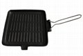 Enameled cast iron griddle pan，cookware，kitchenware 3