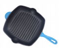 Enameled cast iron griddle pan，cookware，kitchenware 4