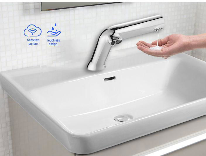 Auto Tap + Auto Soap Dispenser（Wall Mount）