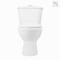 Bathroom ADA CUPC comfort height round s-trap siphonic ceramic two piece toilet 3