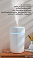 New design 520ml Led Light Color Changing USB double Mist Air Cooler Air H 4