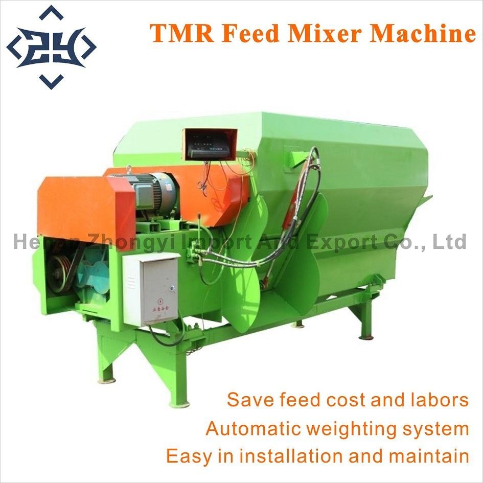 TMR Cattle Feed Mixer Factory Direct Sale TMR Animal Feed Mixing Machine