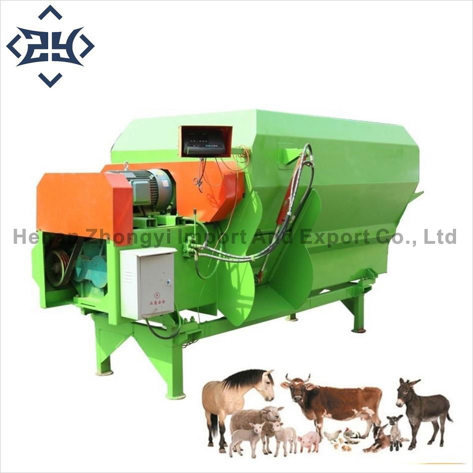 TMR Cattle Feed Mixer Factory Direct Sale TMR Animal Feed Mixing
