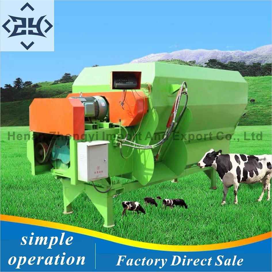 TMR Cattle Feed Mixer Factory Direct Sale TMR Animal Feed Mixing Machine (China Manufacturer