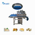 Bakery Tray Spreader machine for Sesame Floss Raisin 1