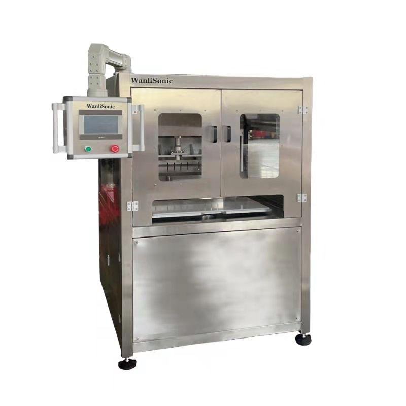 Automatic multi-function Ultrasonic Round Cake Cutting Machine