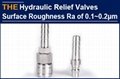 Hydraulic Relief Valves Surface Roughness Ra of 0.1~0.2μm 1