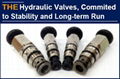 Hydraulic valves, committed to stability and long-term run 1