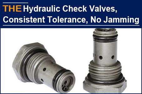 Hydraulic Check Valves Consistent Tolerance No Jamming