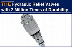 Hydraulic Relief Valves 2 million times durability