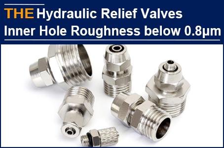 Hydraulic Relief Valves Inner Hole Roughness Ra below 0.8μm