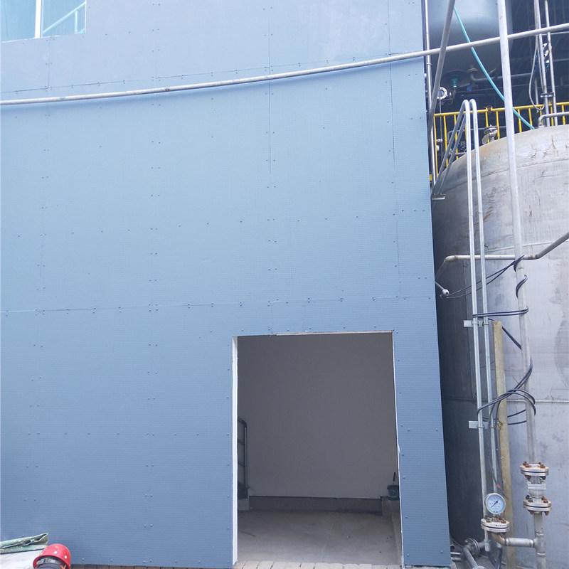 泄爆牆施工 輕型泄壓岩棉加芯彩鋼板牆板泄爆板產品質量穩定 3