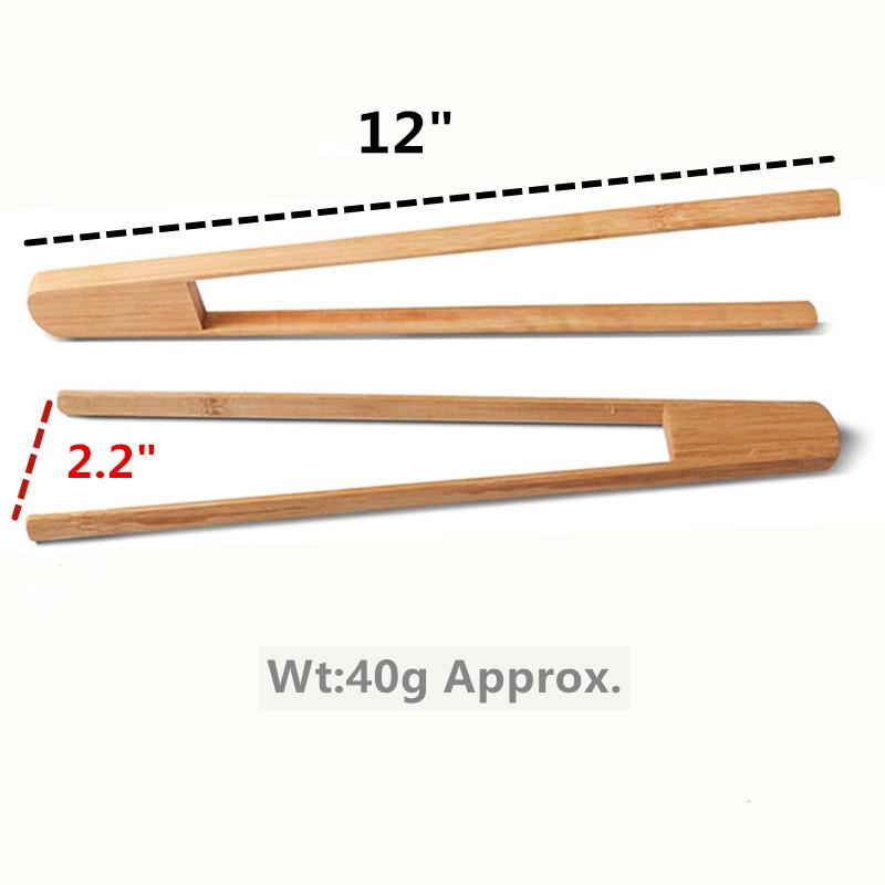 Bamboo cooking tong,bamboo bread tongs Wholesale 2