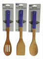 Bamboo wooden cooking spatula,bamboo utensil 4