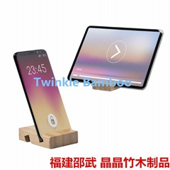 bamboo phone stand bamboo phone holder