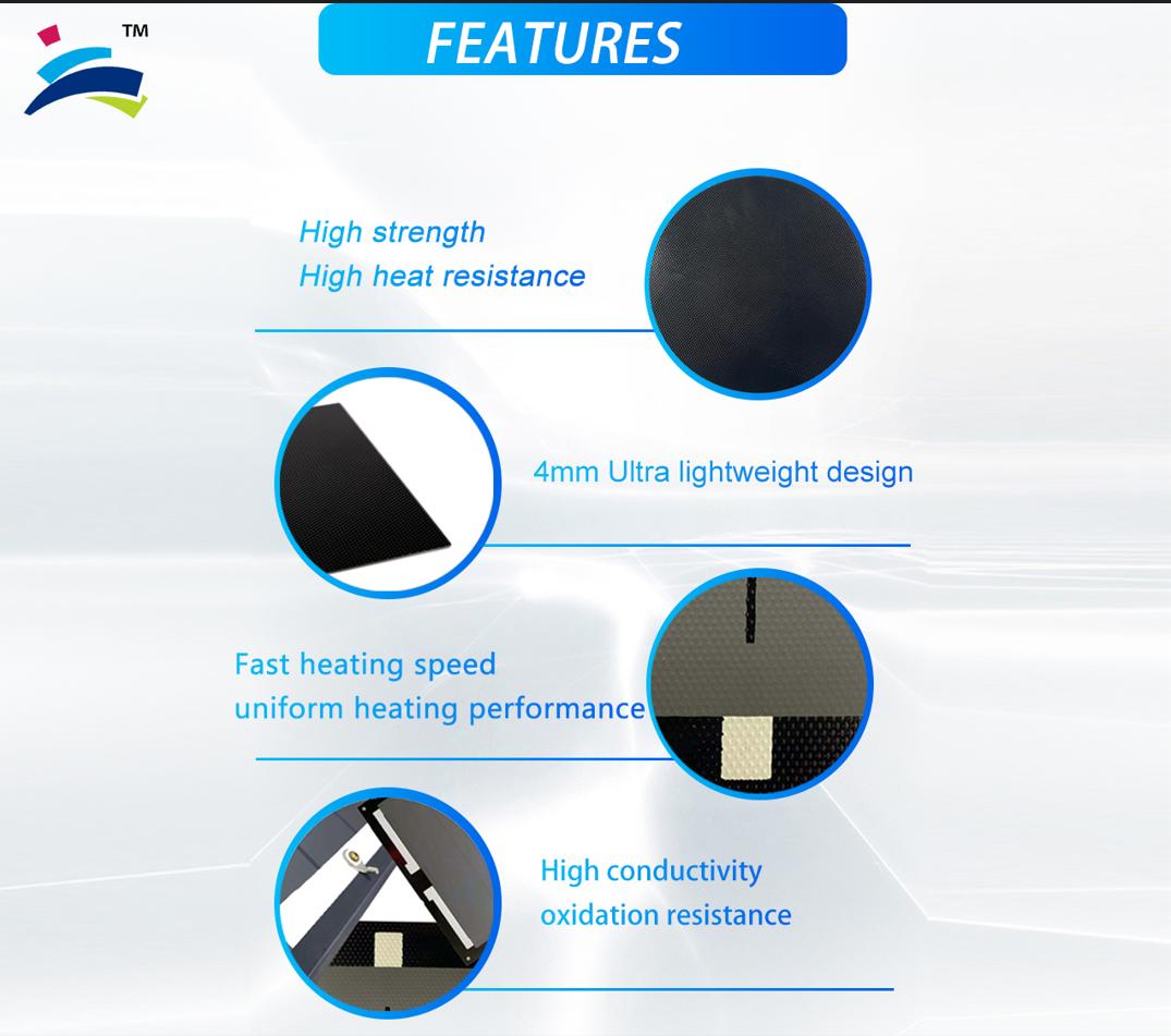 Heating ceramic glass BG001122102 BestKungfu (China Manufacturer