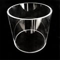 Heat Resistant quartz glass tube large diameter quartz tube clear polished glass