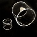 Heat Resistant quartz glass tube large diameter quartz tube clear polished glass 3