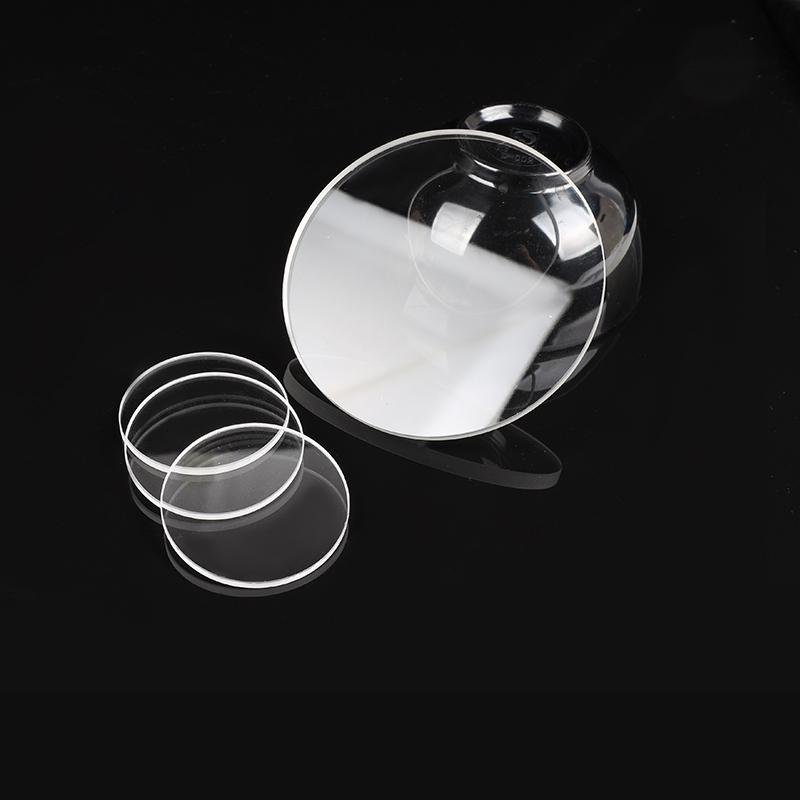 Customized Optical Quartz Plate Window Round Quartz Glass Plates Disc 5