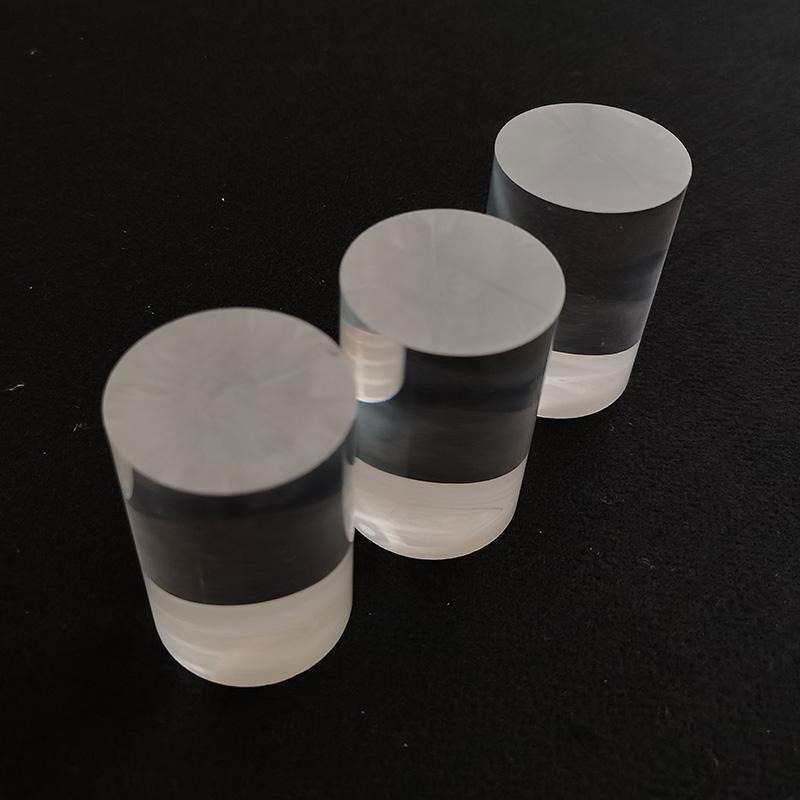 Customized Optical experiment quartz rod quartz glass rod Solid Cylinder quartz  2