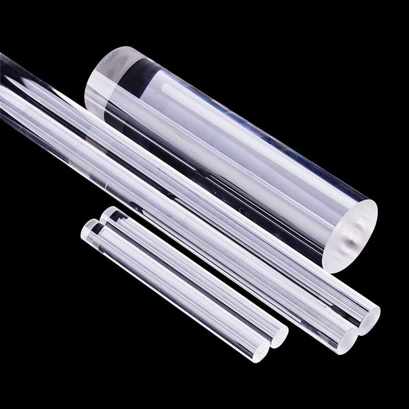 Customized Optical experiment quartz rod quartz glass rod Solid Cylinder quartz  4