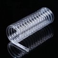 Spiral Quartz Tube Coiled Quartz Glass Pipe For Optical Instruments Lab Heat 