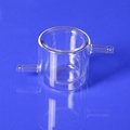 Customized quartz tube instrument quartz glass tube lab apparatus