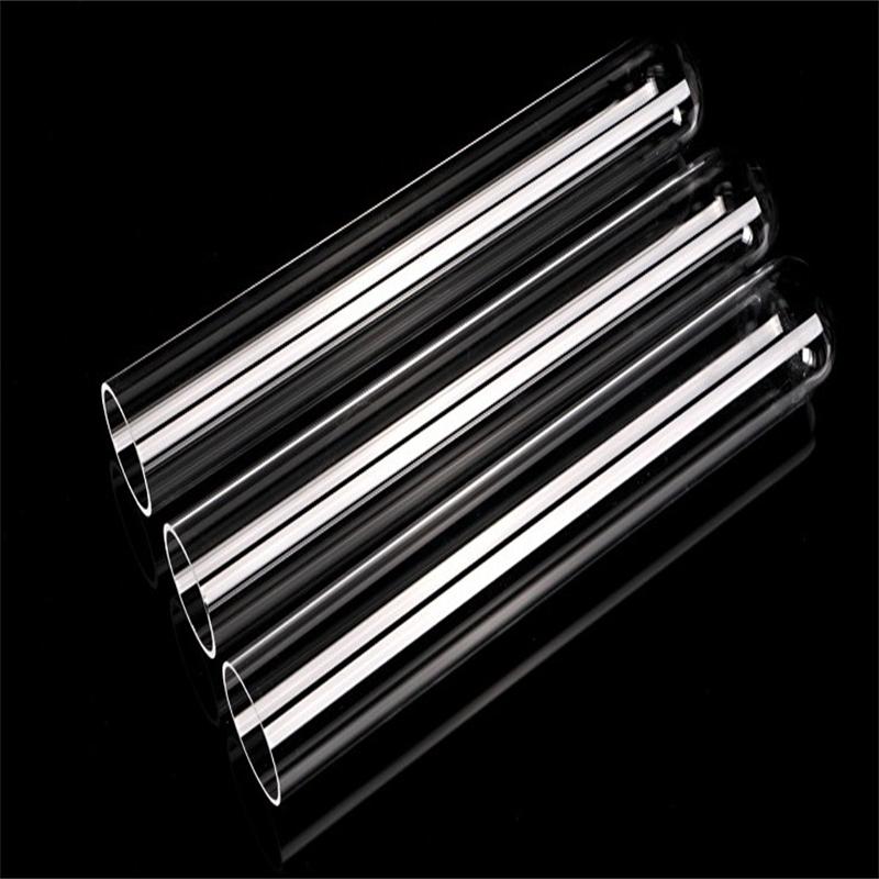 Quartz Glass Test Tubes for Laboratory Round Bottom Quartz Glass Test
