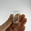 Chemistry Glassware Quartz Beaker Heat Resistant Quartz Glass Measuring Beaker