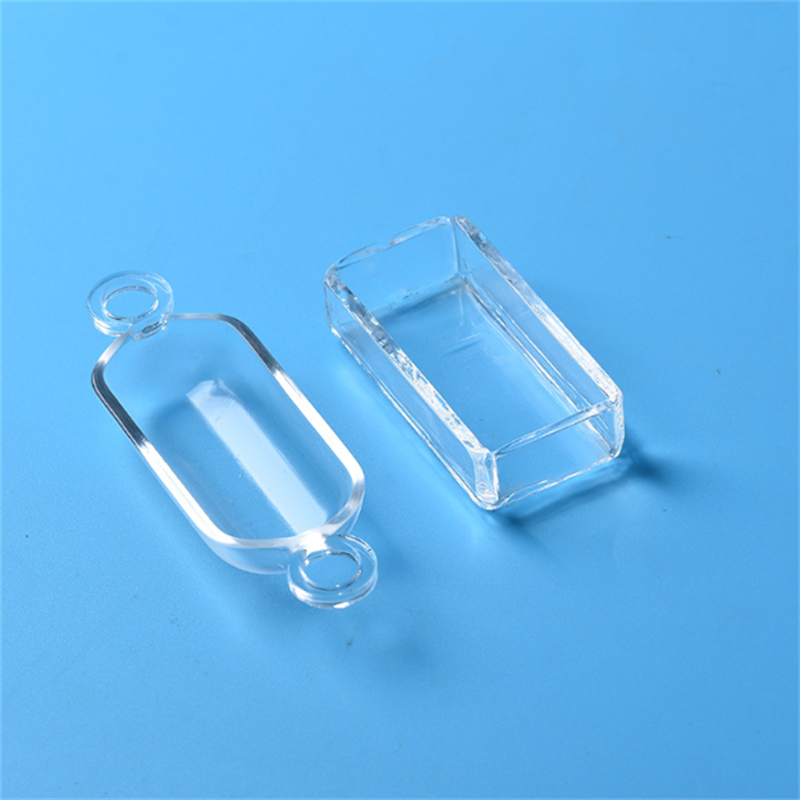Custom laboratory quartz glass container quartz vessels tank 2