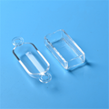 Custom laboratory quartz glass container quartz vessels tank