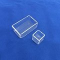 Custom laboratory quartz glass container quartz vessels tank 4