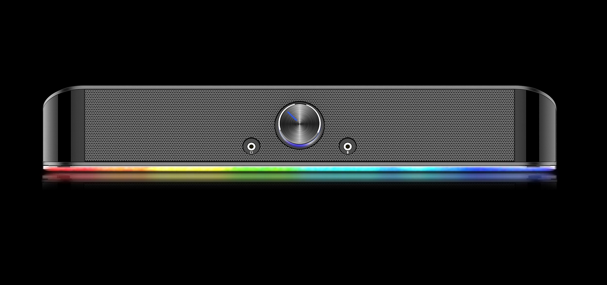 amzon PC computer RGB LED light gaming speaker soundbar 3
