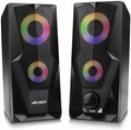 amzon PC computer RGB LED light 2.0 speakers 3