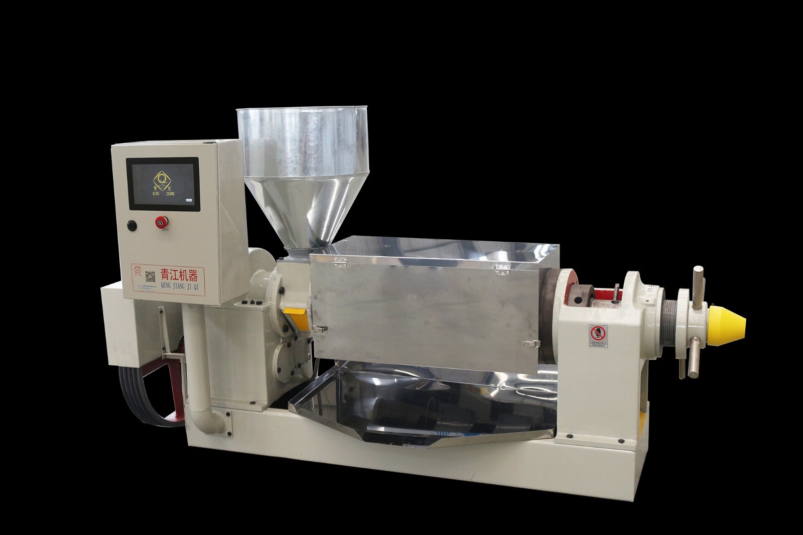Qingjiang quality Automatic soybean Screw Oil Press Machine /mustard Oil Expelle