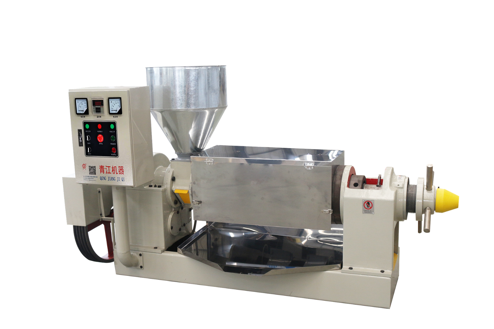 Qingjiang quality Automatic soybean Screw Oil Press Machine /mustard Oil Expelle 2
