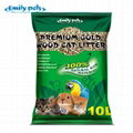 premium pine wood cat litter strong clumping flushble sand for cat 2