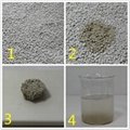 black technology water soluble mineral litter flushable clumping cat sand 4