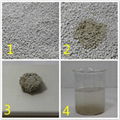 black technology water soluble mineral litter flushable clumping cat sand 4