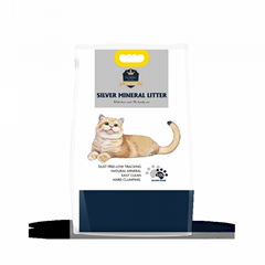 dust free purple mineral litter for cats 100% dust free
