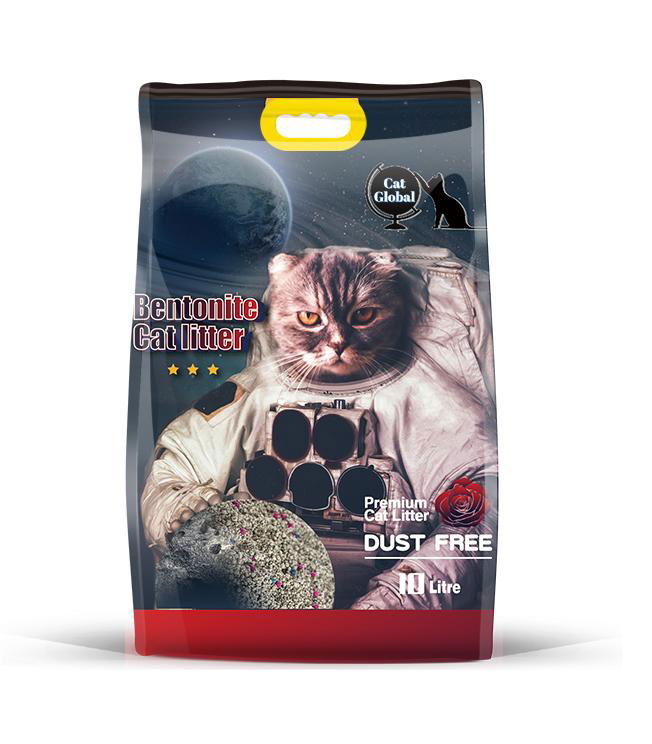 colored cat litter sodium bentonite cat litter best clean fresh cat sand clumpin