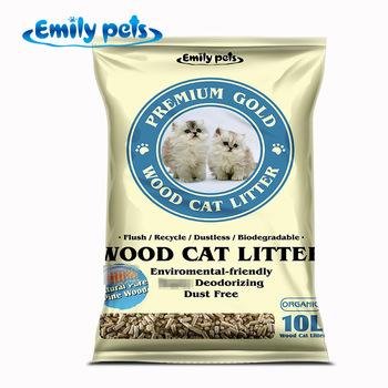 emily pets 100% natural cat litter sand pine wood premium 5