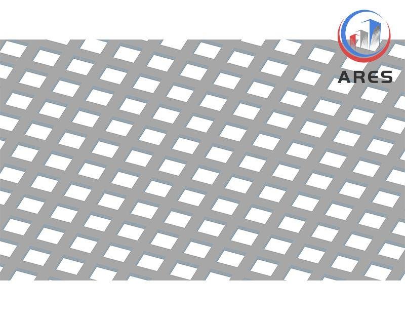 Square Holes Aluminum Perforated Sheet Metal HJP-1015S   Square Perforated Sheet 3