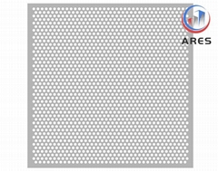 Round Holes Aluminum Perforated Sheet