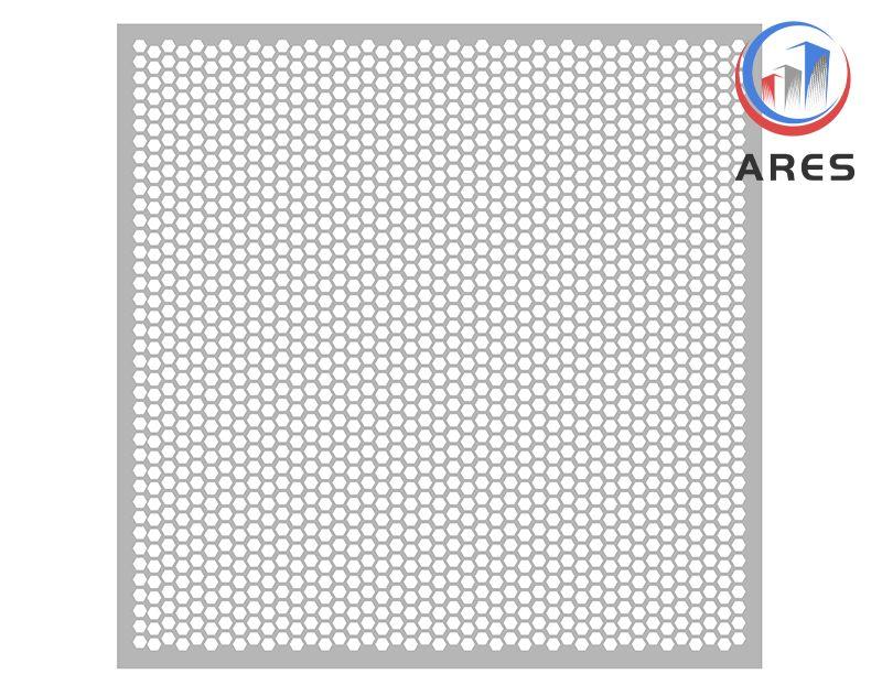 Hexagonal Perforated Sheet Metal