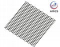 Diamond Expanded Mesh with Black Matt Finish          Diamond Shape Metal Mesh   3