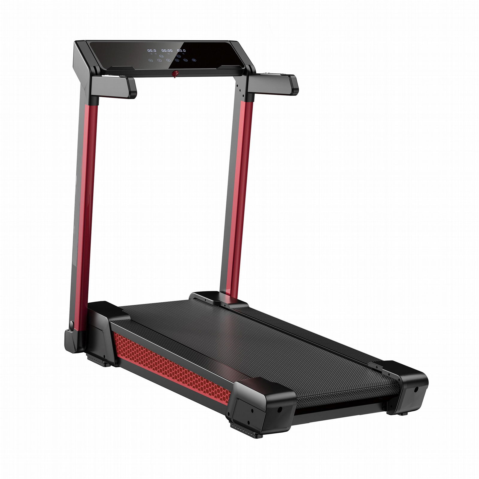 Factory Price Foldable Treadmill with Honeycomb and Maglev Shock Absorption Elec 3